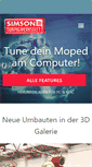 Mobile Screenshot of moped-tuningwerkstatt.de